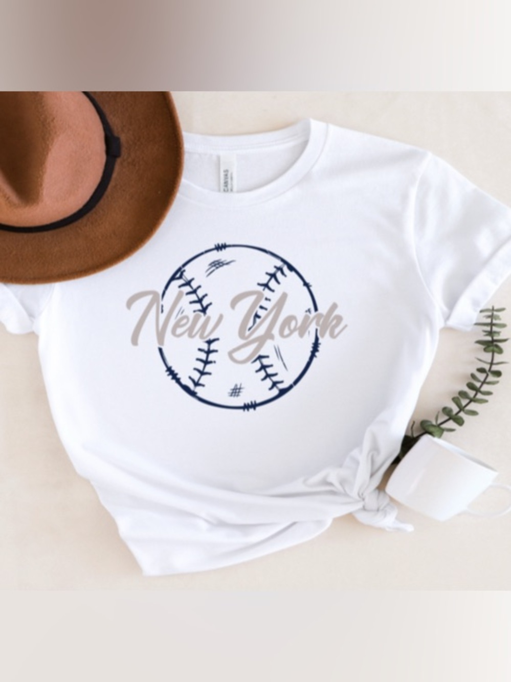 New York Baseball Tee